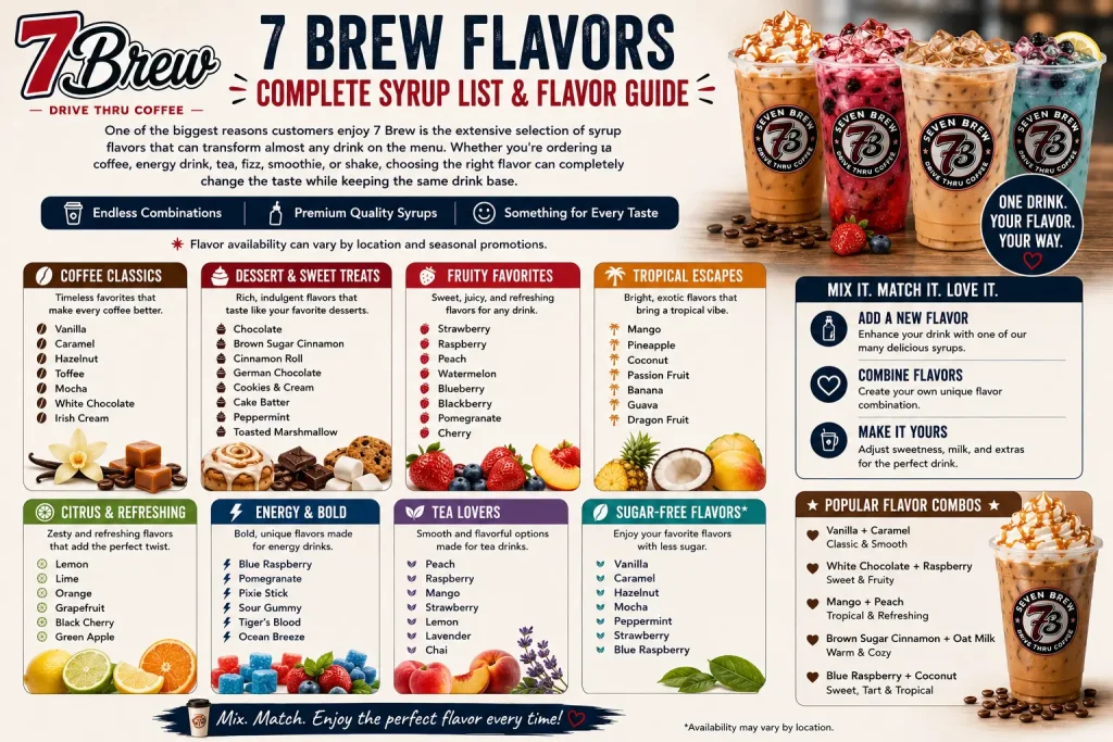 Flavor Guide 1 7 Brew Flavors