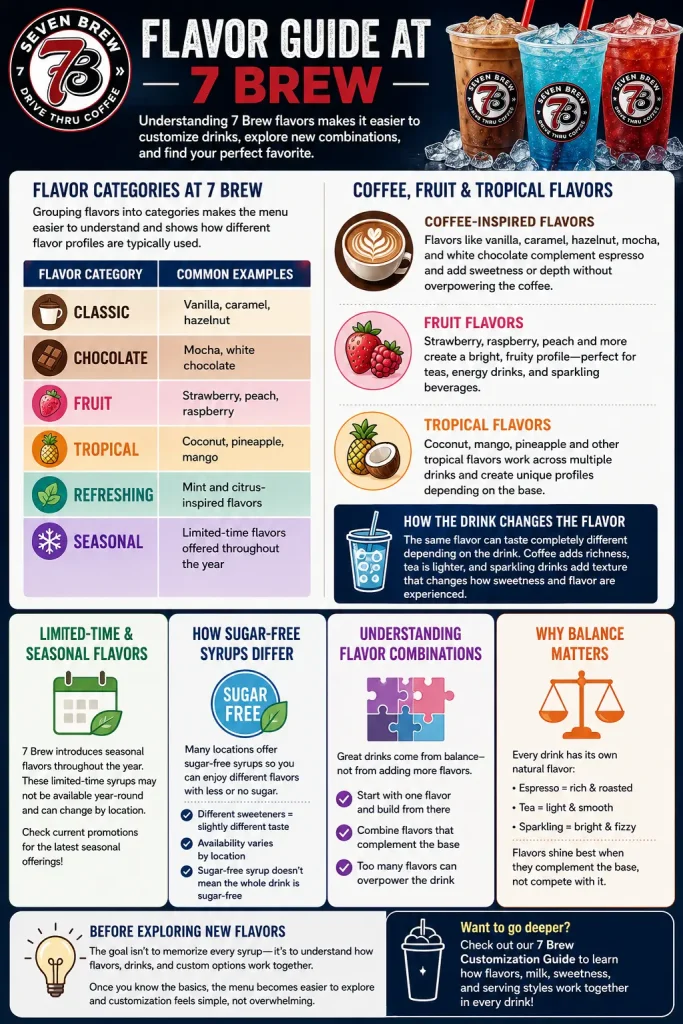 Flavor Guide 2 Flavor Categories at 7 Brew