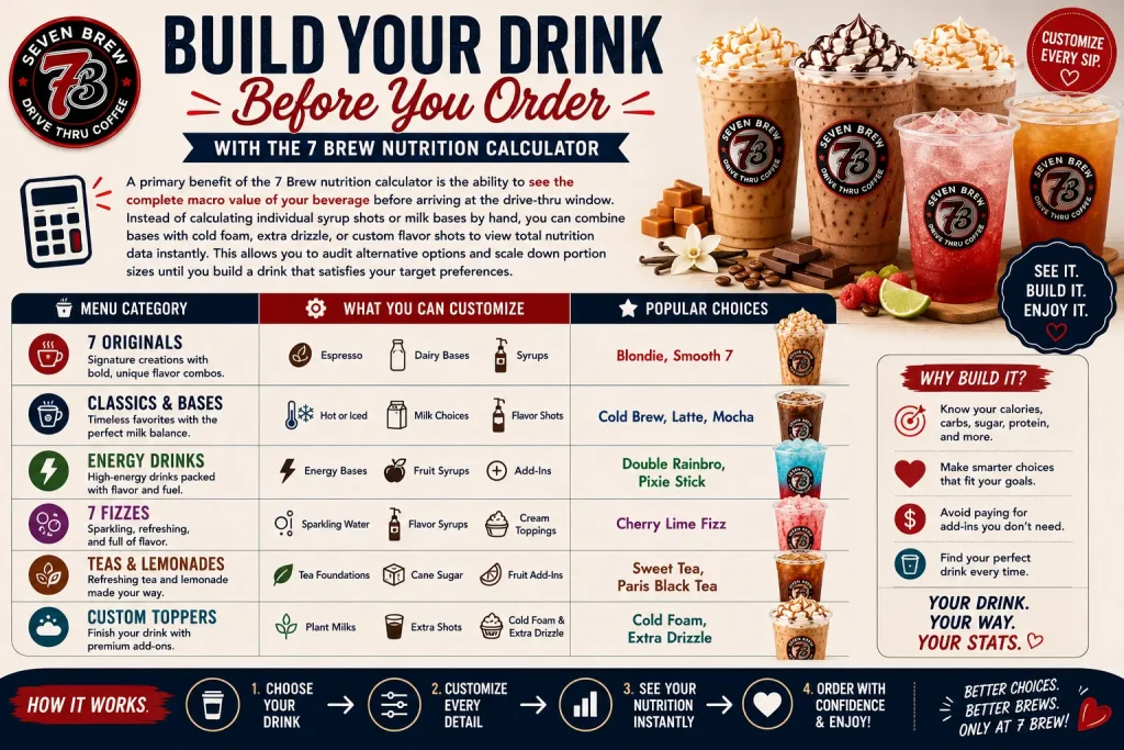 7 Brew Nutrition Calculator 2 Build Your Drink Before You Order