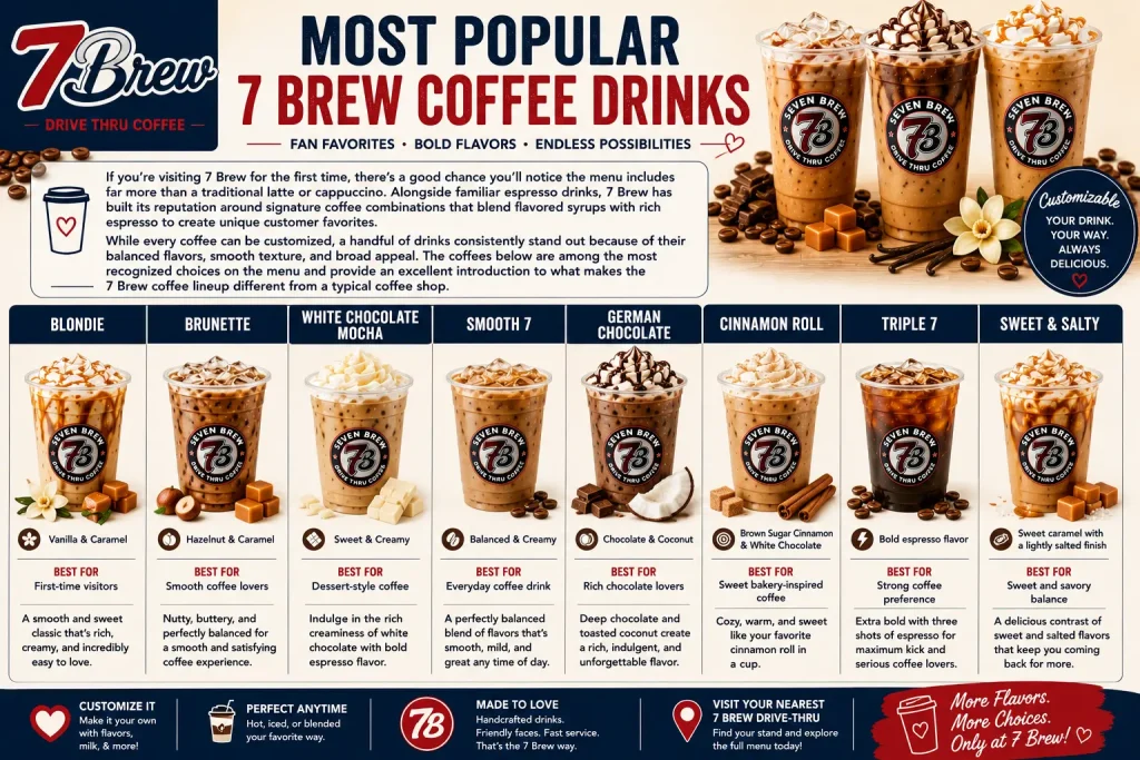 7 Brew Coffee Menu 2 Most Popular 7 Brew Coffee Drinks